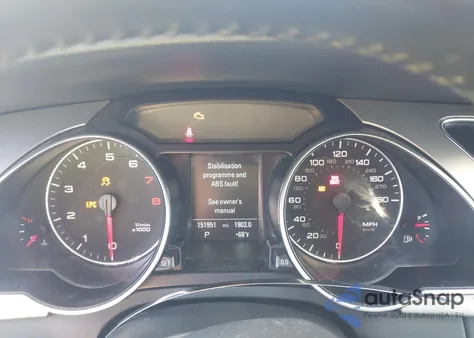 2011 Audi A5 2.0T Premium from USA, damaged, VIN WAULFAFR2BA031459